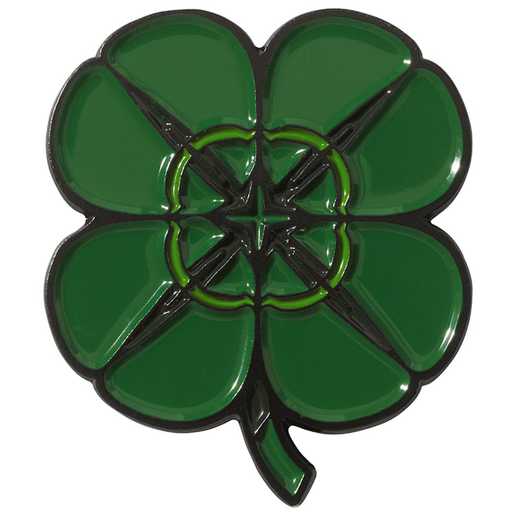 Luna Links Clover Ball Marker Green
