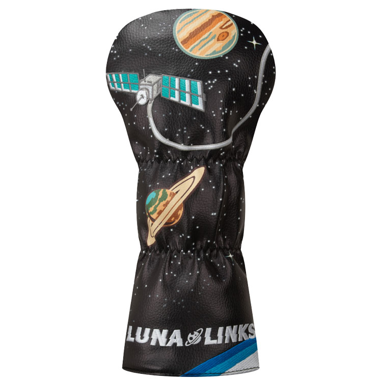 Luna Links Cosmos Driver Headcover Black / Multi