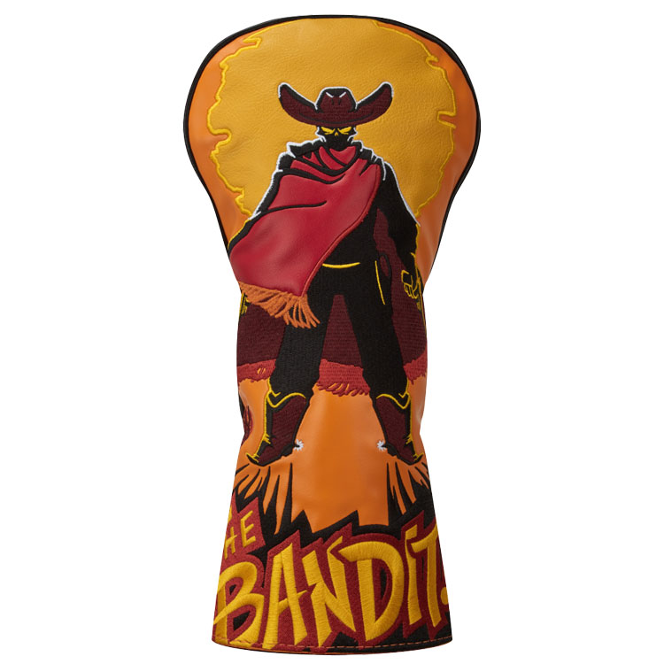 Luna Links The Bandit Driver Headcover Orange