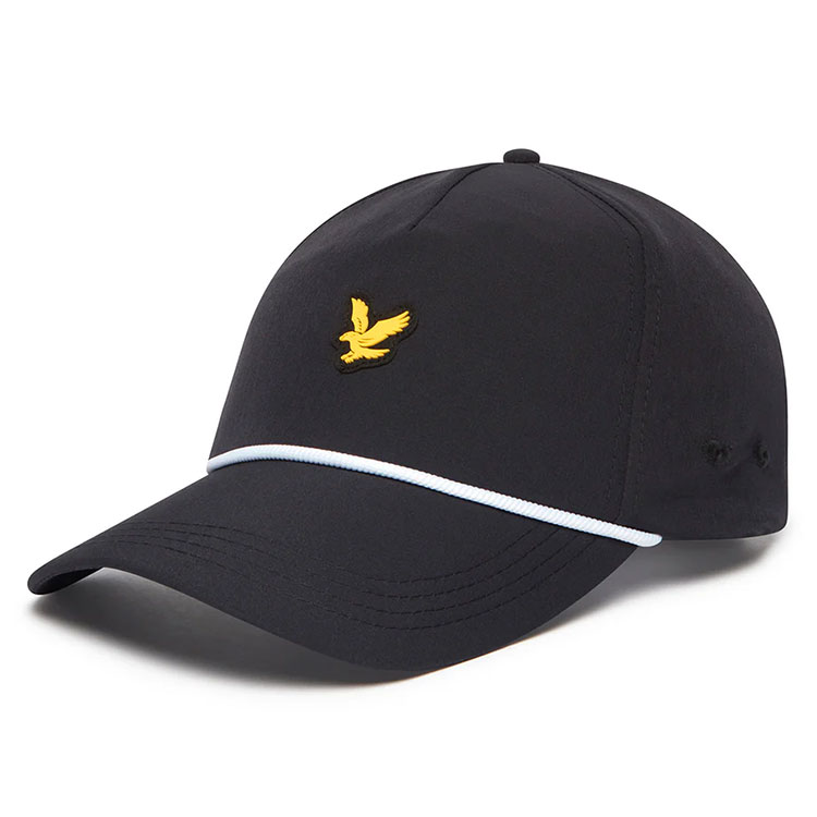 Lyle & Scott Rope Golf Cap Jet Black