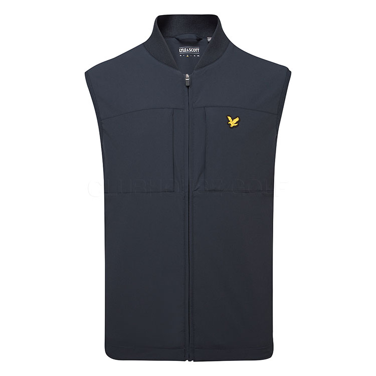 Lyle & Scott Tech Golf Wind Vest Dark Navy