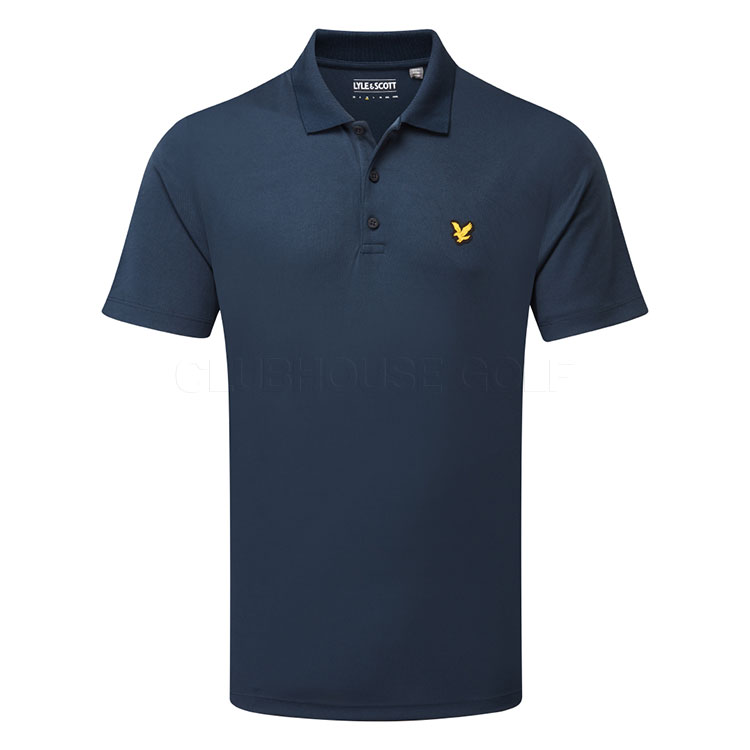Lyle & Scott Tech Golf Polo Shirt Dark Navy