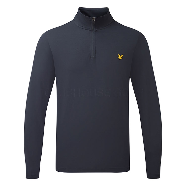Lyle & Scott Golf Course 1/4 Zip Golf Sweater Dark Navy