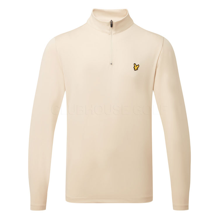 Lyle & Scott Golf Course 1/4 Zip Golf Sweater Sesame