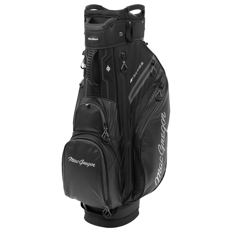 MacGregor 15 Series Water Resistant Golf Cart Bag Black / Black