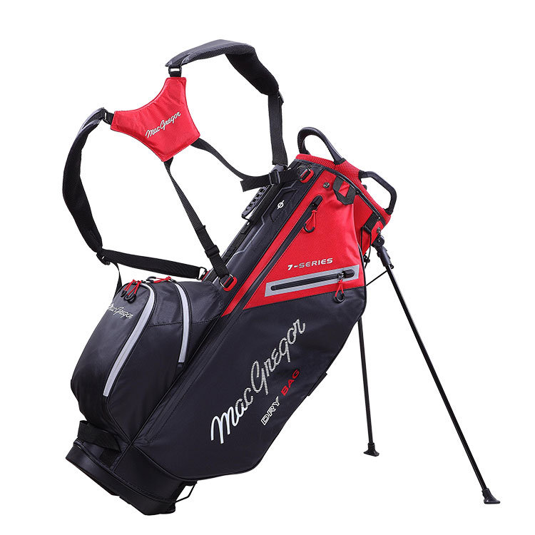 MacGregor 7 Series Water Resistant Golf Stand Bag Black / Red