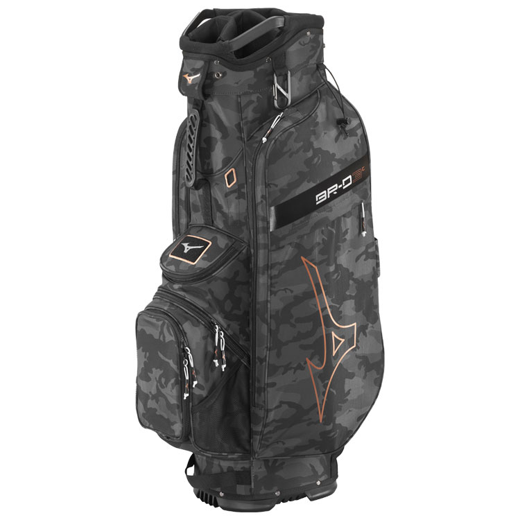 Mizuno BR-D3 Golf Cart Bag Black / Camo / Copper