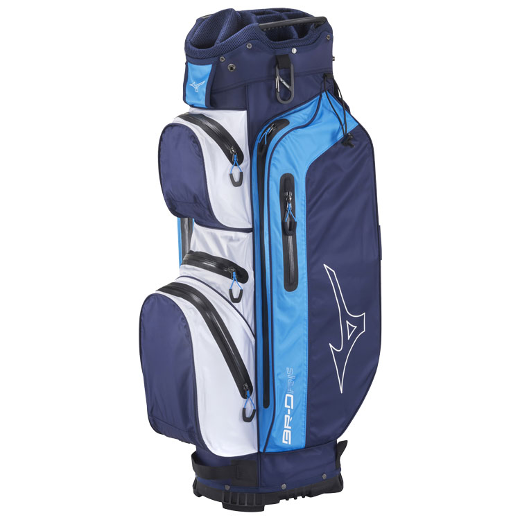 Mizuno BR-DRI Waterproof Golf Cart Bag Navy / Blue