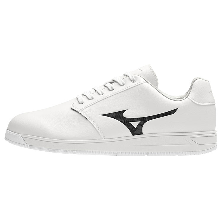 Mizuno G-Style Golf Shoes White / Black Camo