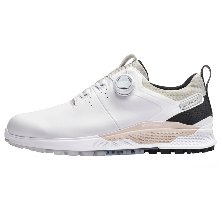 Mizuno Genem BOA Golf Shoes White / Black