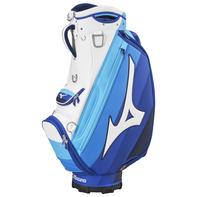 Mizuno Golf Tour Staff Bag White / Staff Blue
