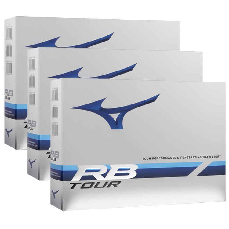 Mizuno RB Tour Golf Balls (3 For 2) White Balls  /  3 Dozen