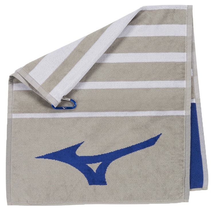 Mizuno RB Tour Golf Towel Grey / Blue