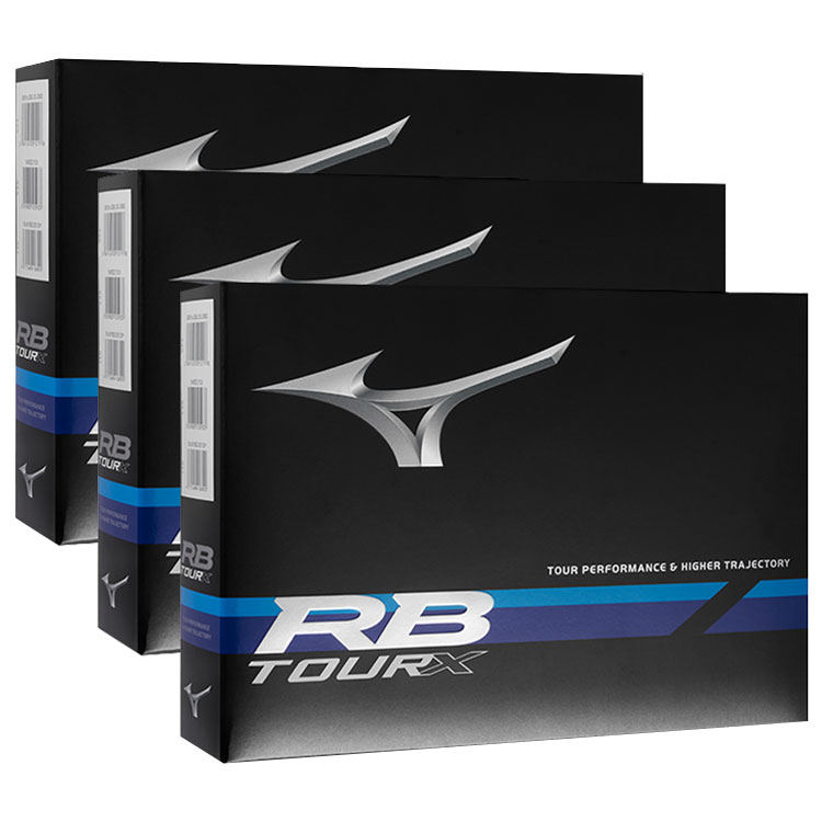 Mizuno RB Tour X Golf Balls (3 For 2) White Balls  /  3 Dozen