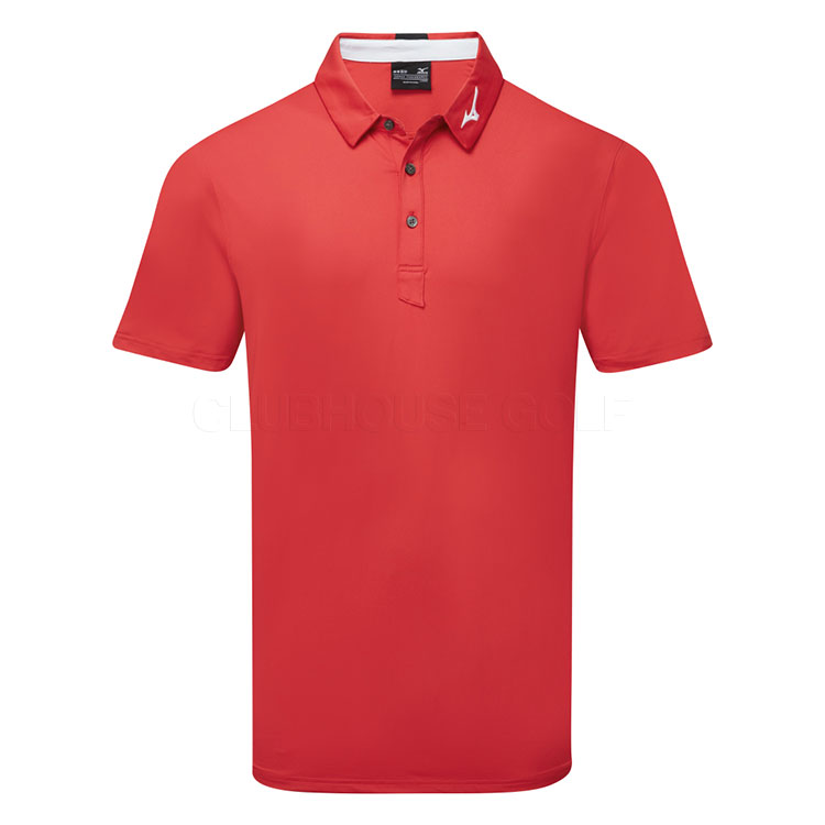 Mizuno Core Golf Polo Shirt Red