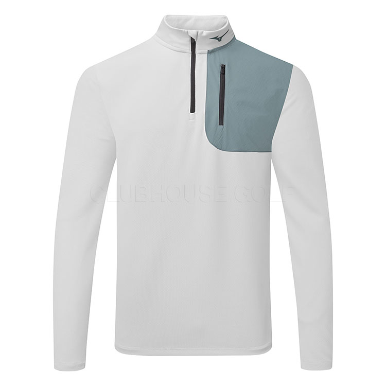 Mizuno Essential 1/4 Zip Golf Sweater Grey
