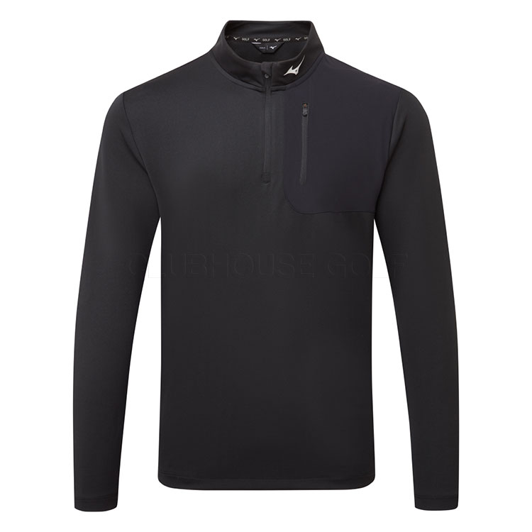 Mizuno Essential 1/4 Zip Golf Sweater Black