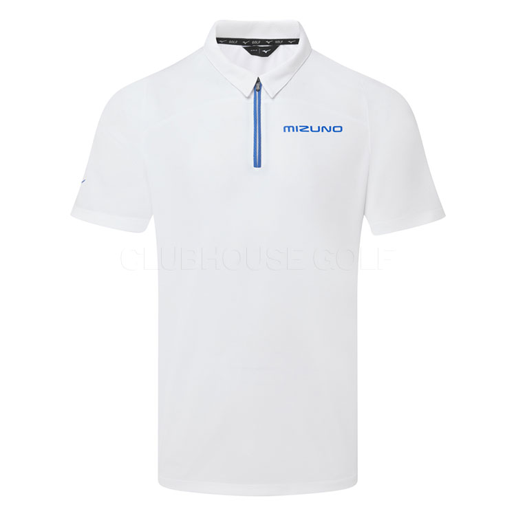 Mizuno Tech Golf Polo Shirt White