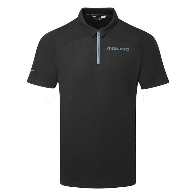 Mizuno Tech Golf Polo Shirt Black
