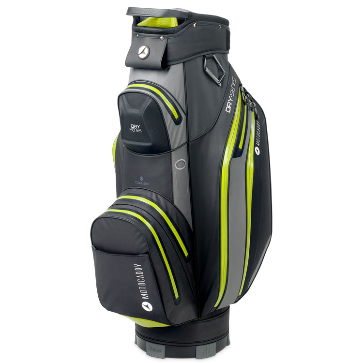Motocaddy Dry Series Golf Cart Bag Black / Charcoal / Lime
