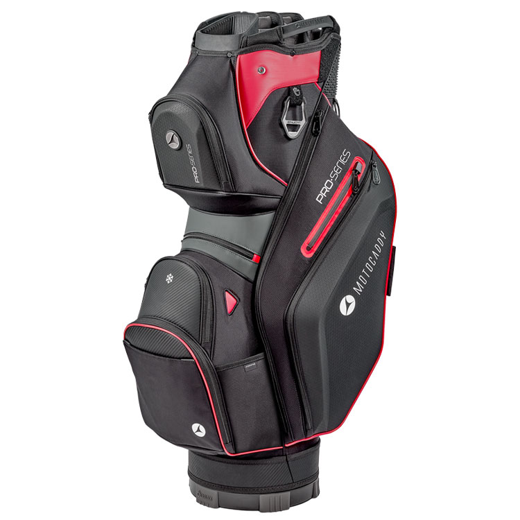 Motocaddy Pro Series Golf Cart Bag Charcoal / Red