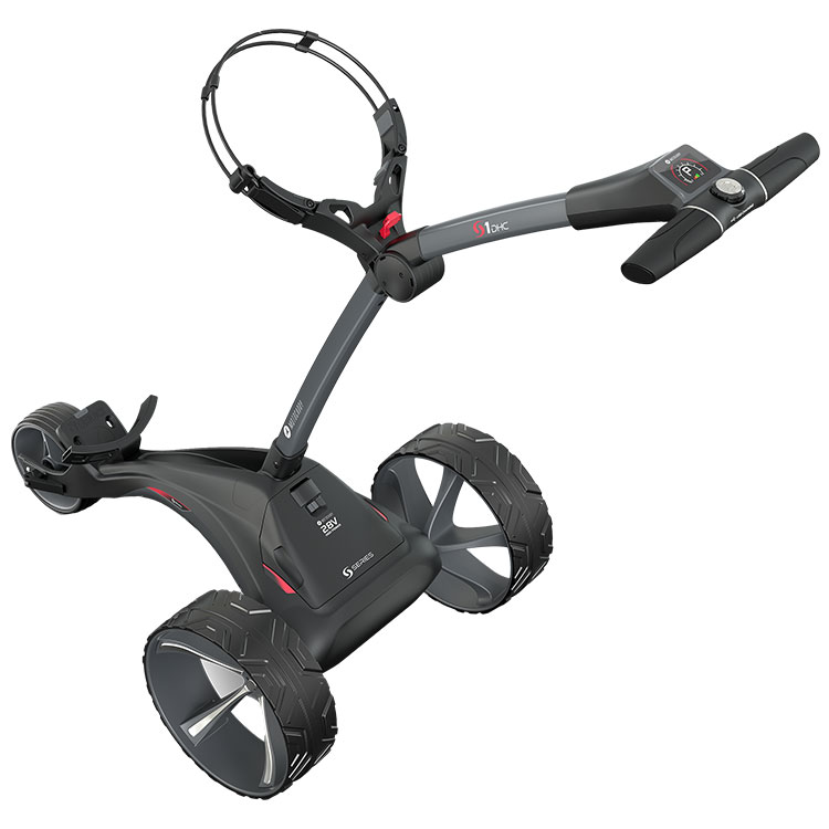 Motocaddy S1 DHC Electric Golf Trolley Extended  /  Lithium Battery