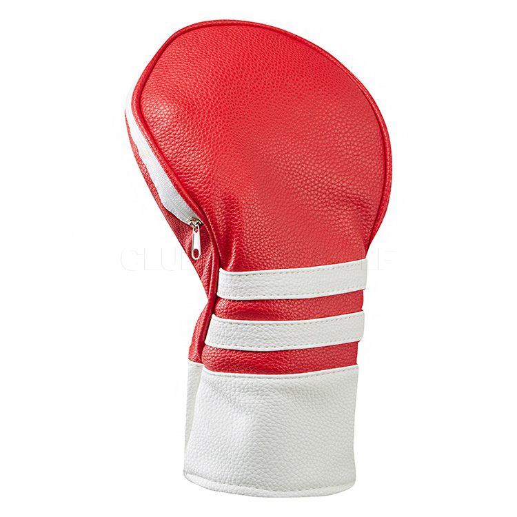 On Par Deluxe Driver Headcover Red