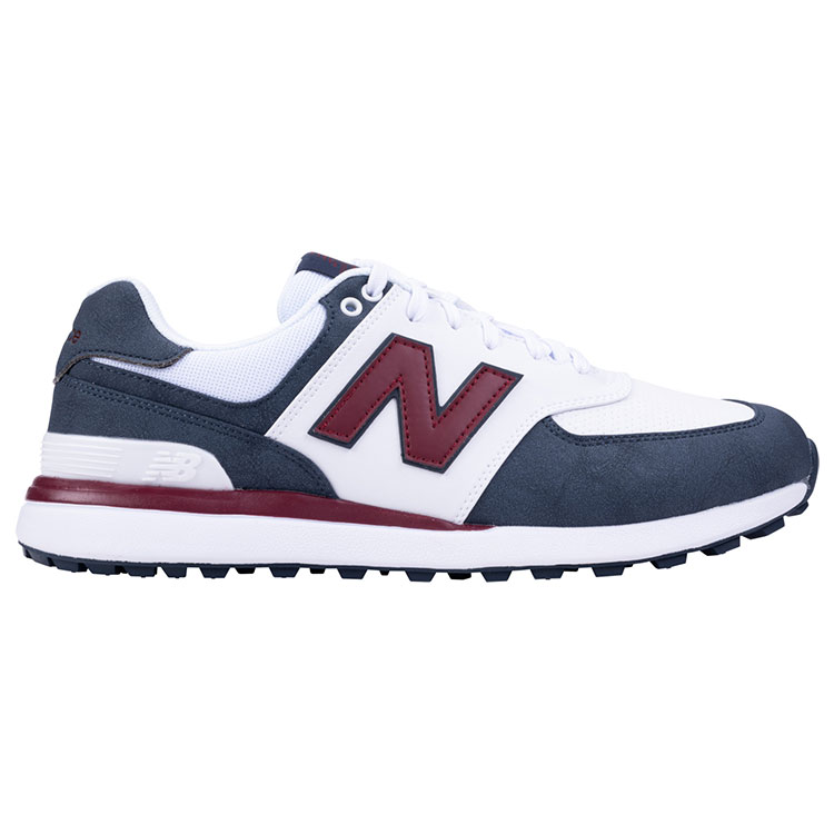 New Balance 574 Greens V2 Golf Shoes Blue / White / Red