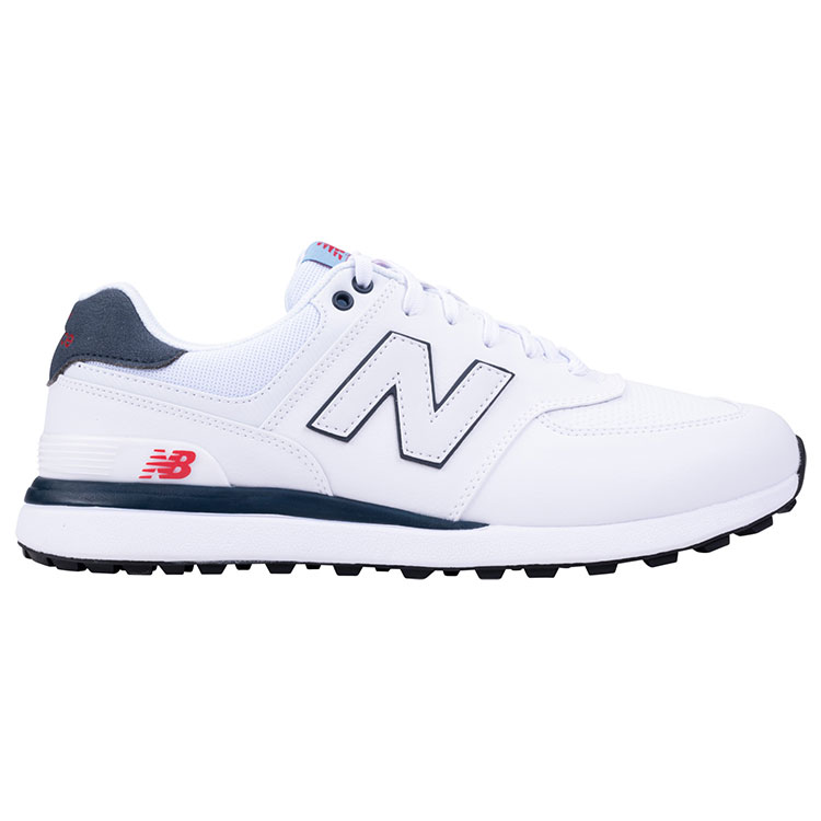 New Balance 574 Greens V2 Golf Shoes White / Blue