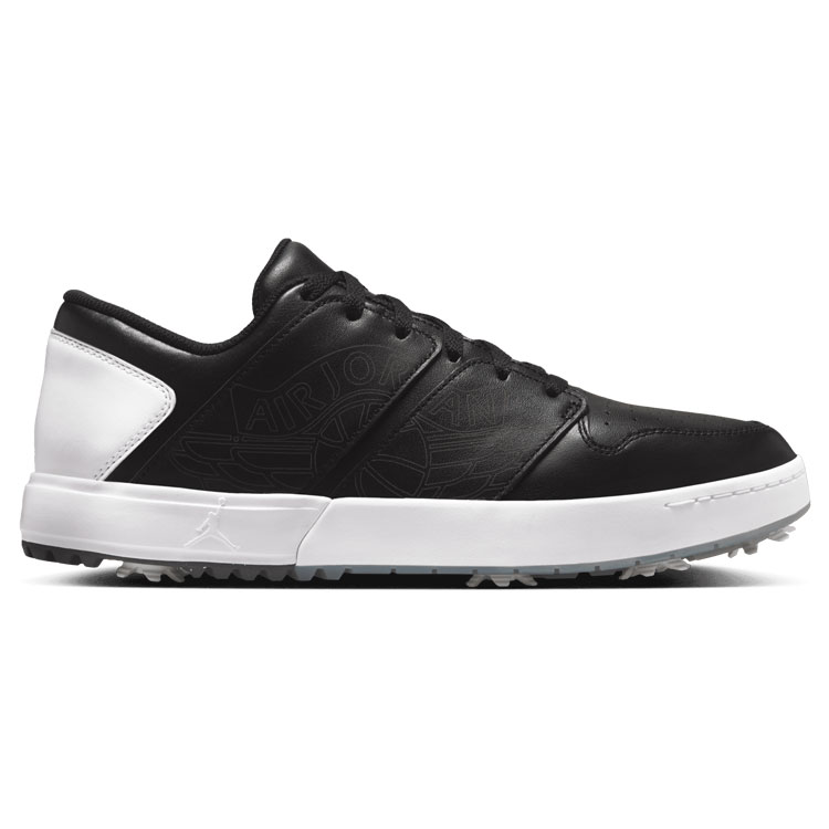 Nike Air Jordan 1 NU Retro G Golf Shoes Black / White / Cool Grey