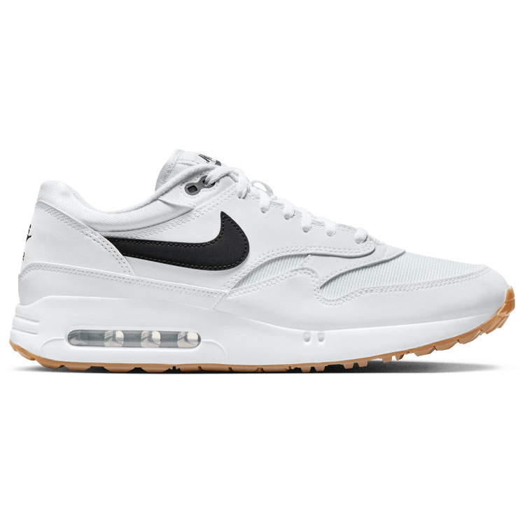 Nike Air Max 1 ’86 OG Golf Shoes White / Black / Gum Med Brown