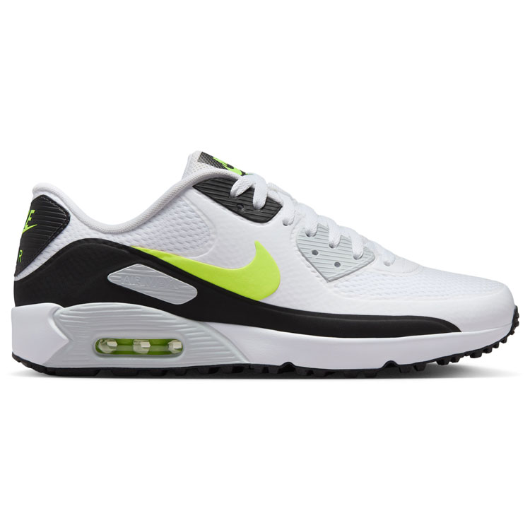 Nike Air Max 90G Golf Shoes White / Hot Lime