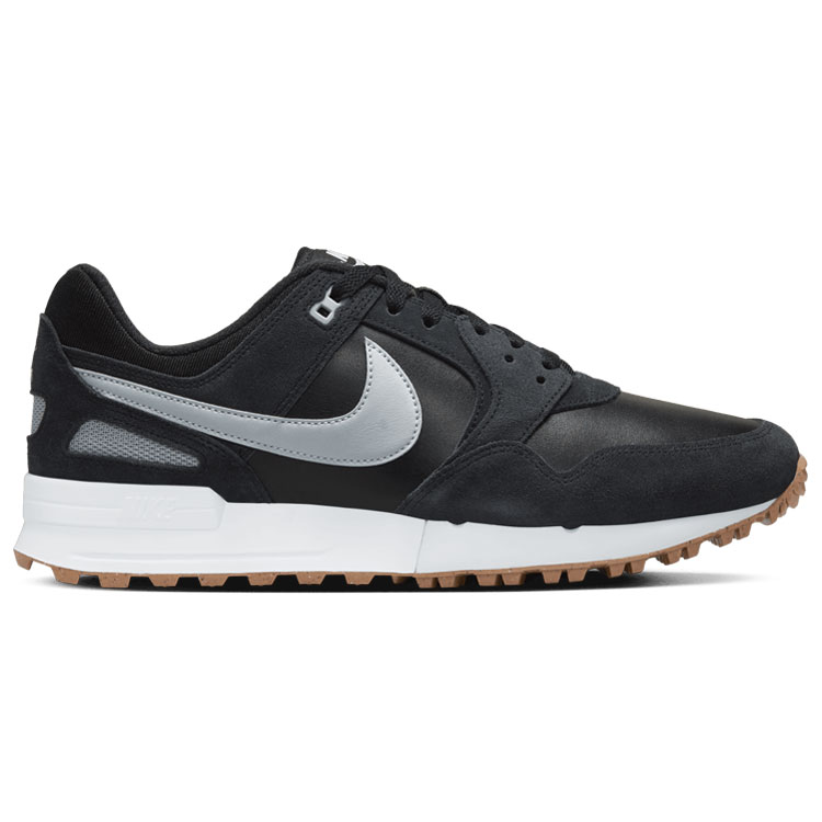 Nike Air Pegasus ’89 G Golf Shoes Black / Wolf Grey / White / Gum Medium Brown