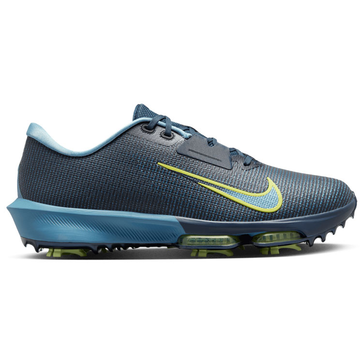 Nike Air Zoom Infinity Tour NEXT% 2 Golf Shoes Armory Navy / Light Lemon Twist / Smokey Blue