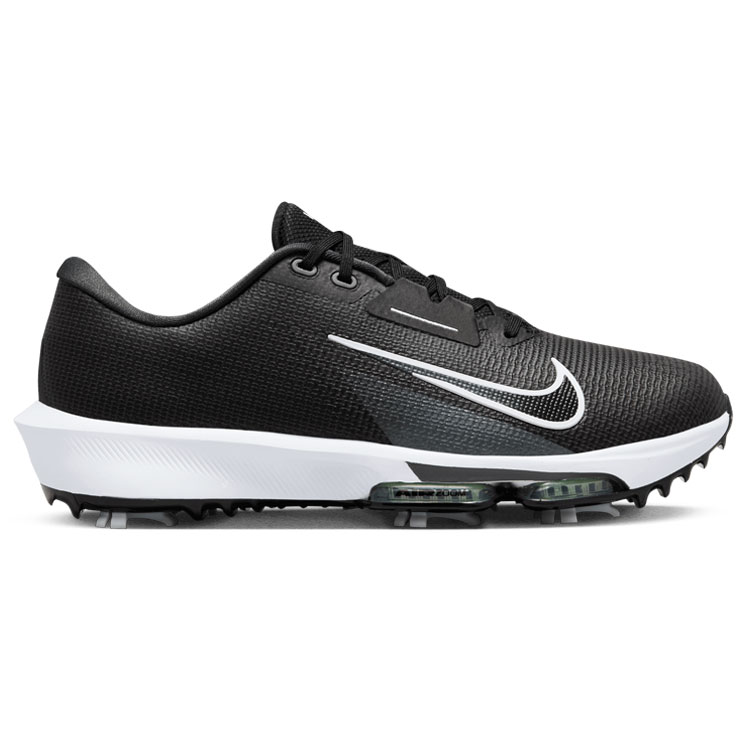 Nike Air Zoom Infinity Tour NEXT% 2 Golf Shoes Black / White / Vapor Green / Iron Grey