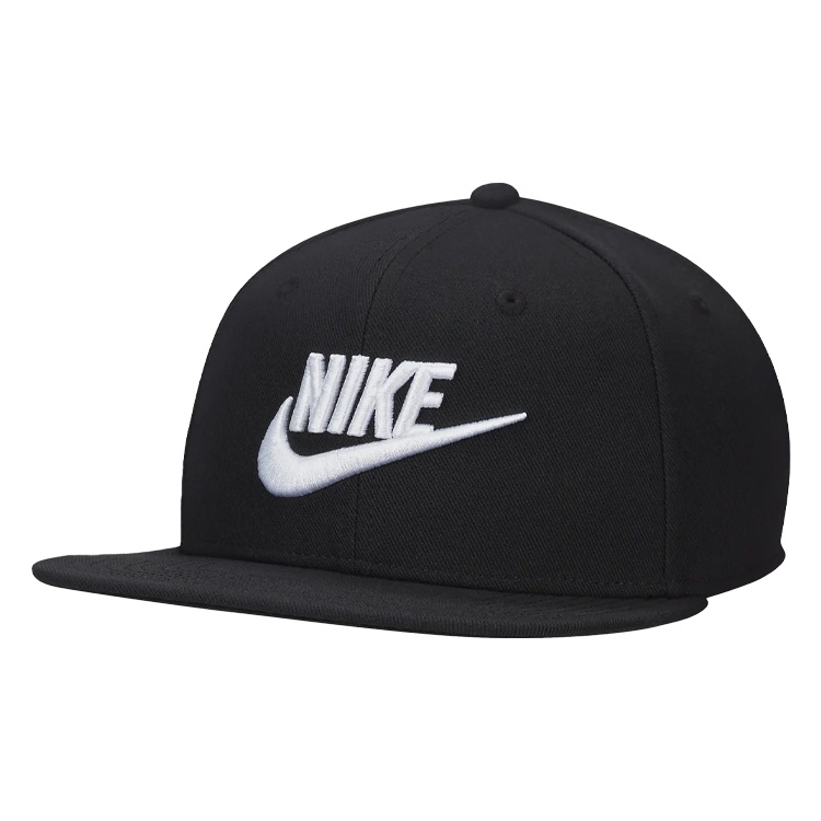 Nike Dri-Fit Novelty Club Snapback Golf Cap Black / Black / White