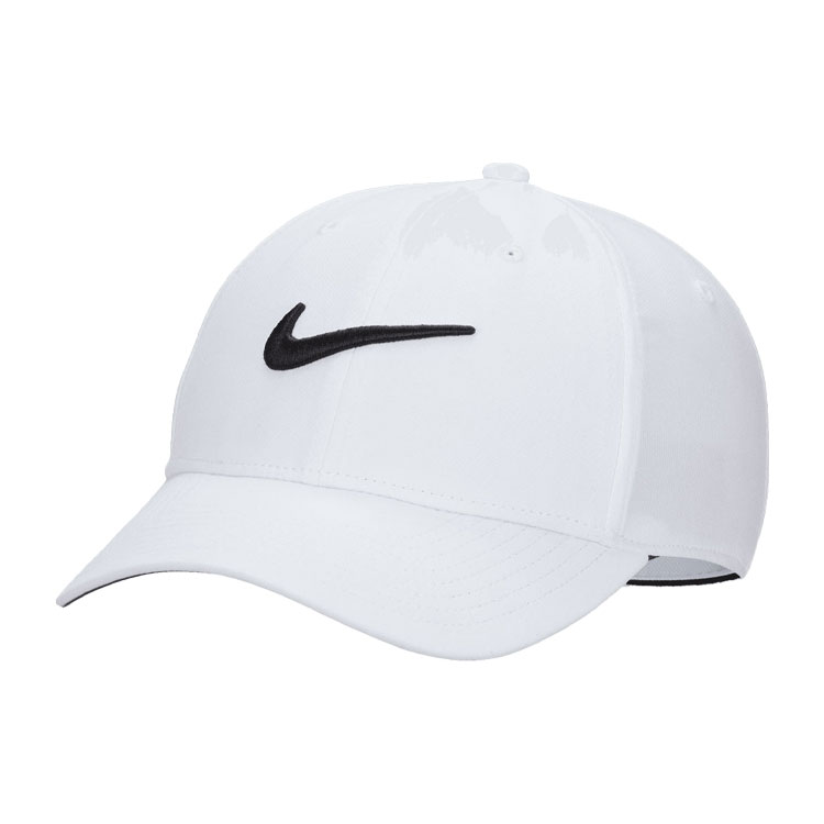 Nike Dri-Fit Club Golf Cap White / Black