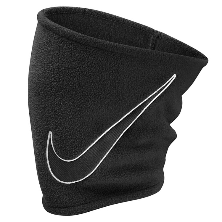 Nike Fleece Golf Neck Warmer Black / White