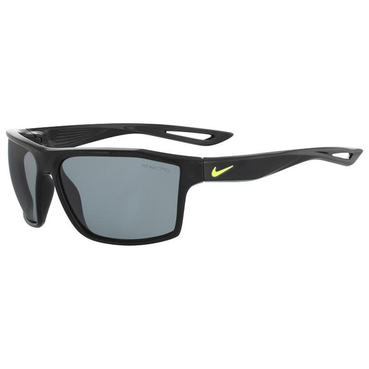 Nike Legend Golf Sunglasses Black / Volt Grey / Silver Flash