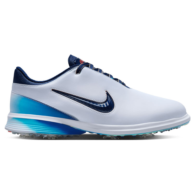 Nike Victory Tour 4 NRG Golf Shoes Football Grey / Blue Void / Bright Crimson