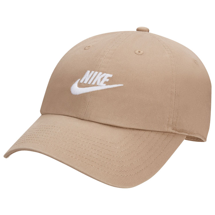 Nike Washed Club Golf Cap Khaki / White