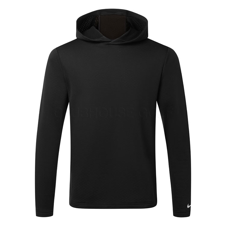 Nike Dry Tour Lightweight Golf Hoodie Black / White