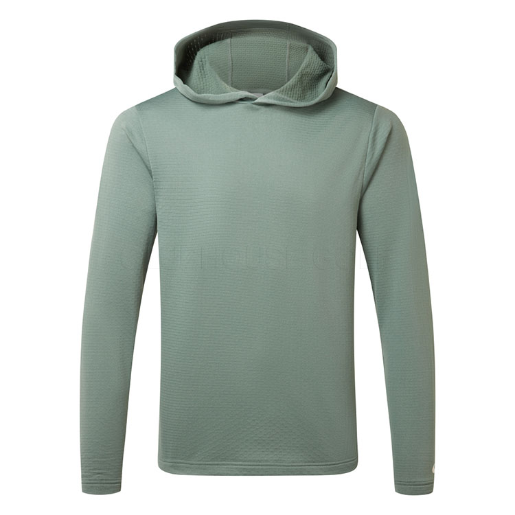 Nike Dry Tour Lightweight Golf Hoodie Clay Green / Pale Ivory