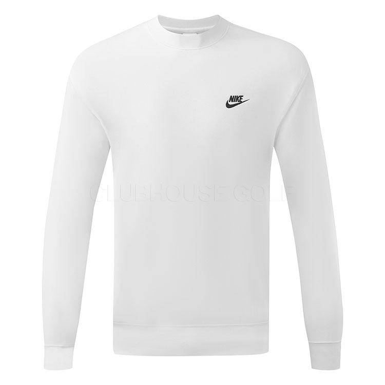 Nike Club Crew Neck Golf Sweater White / Black