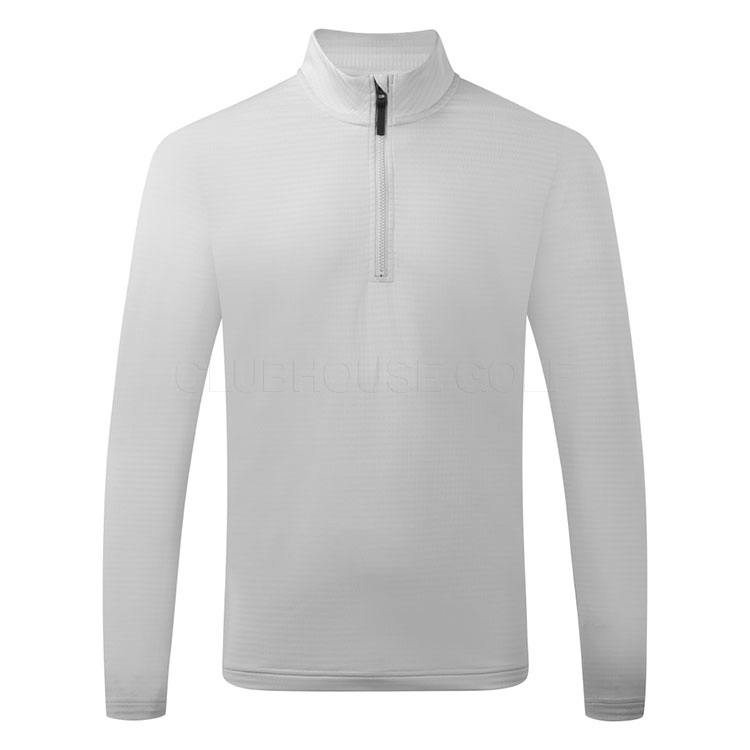 Nike Dry Victory 1/2 Zip Golf Sweater Wolf Grey / Black