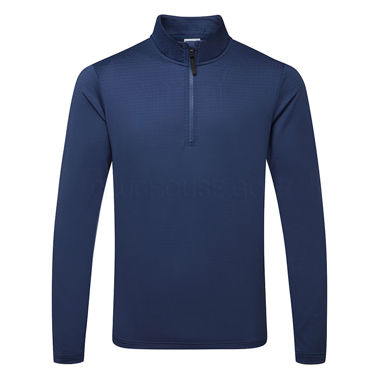 Nike Dry Victory 1/2 Zip Golf Sweater Midnight Navy / White
