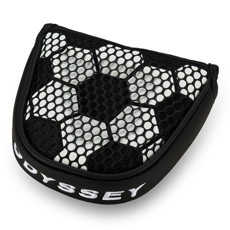 Odyssey Soccer Mallet Putter Headcover Black / White