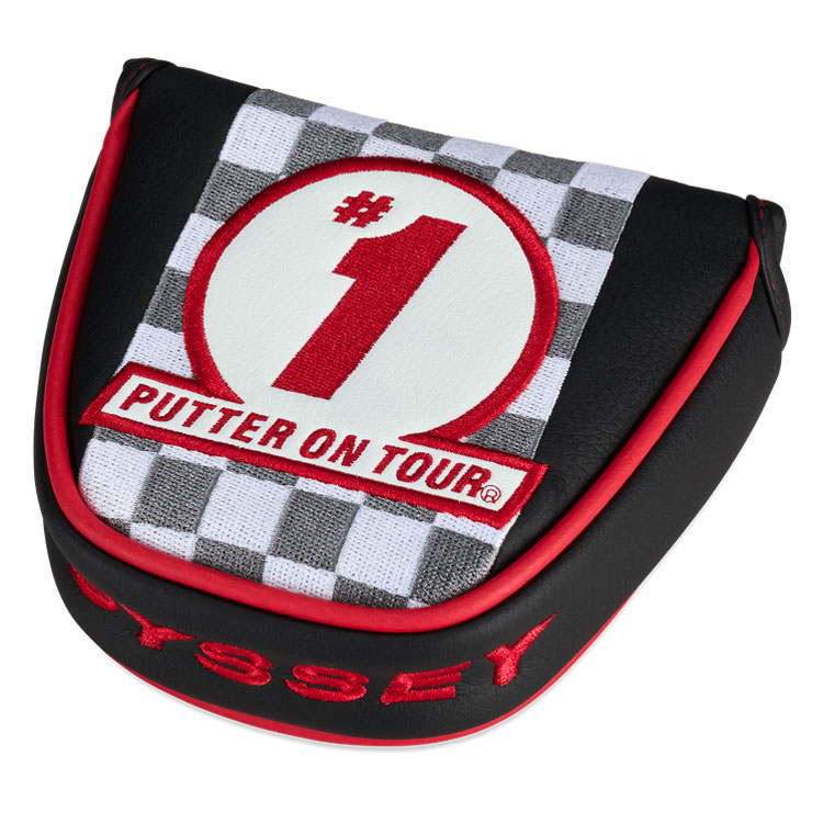 Odyssey Tempest Mallet Putter Headcover Black / Red / White