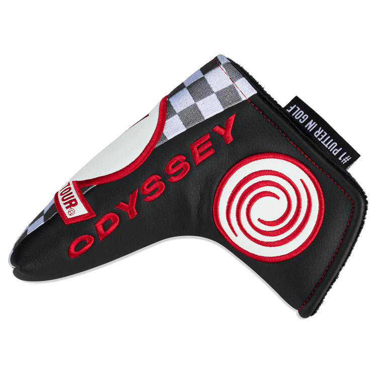 Odyssey Tempest Blade Putter Headcover Black / Red / White
