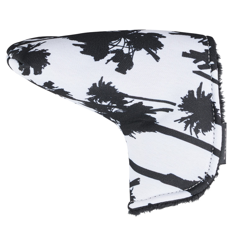 Ogio Aloha Palms Blade Golf Putter Headcover Black / White